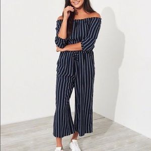 Hollister off shoulder jumpsuit